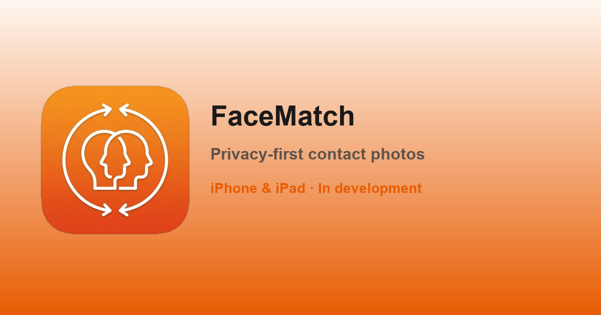 FaceMatch product preview from the FaceMatch page